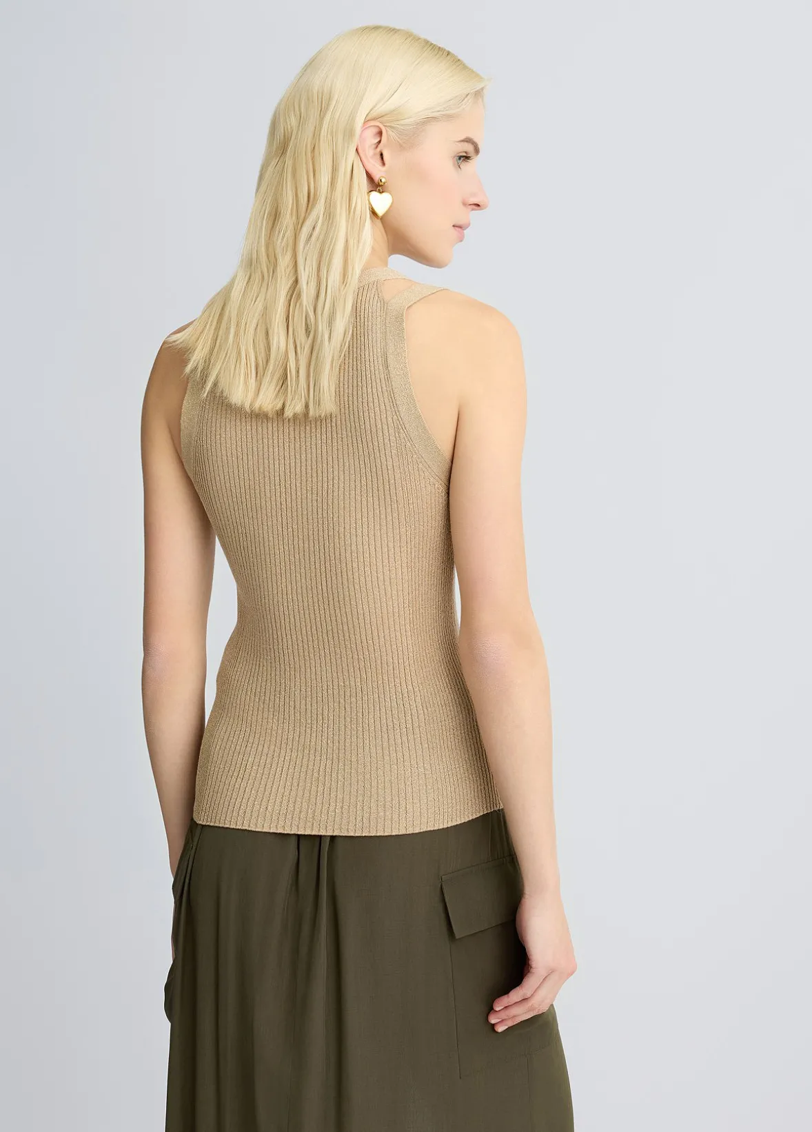 Top in maglia lurex®