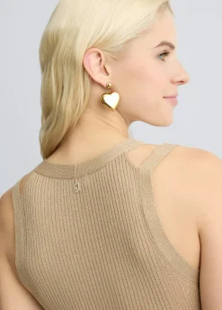 Top in maglia lurex®