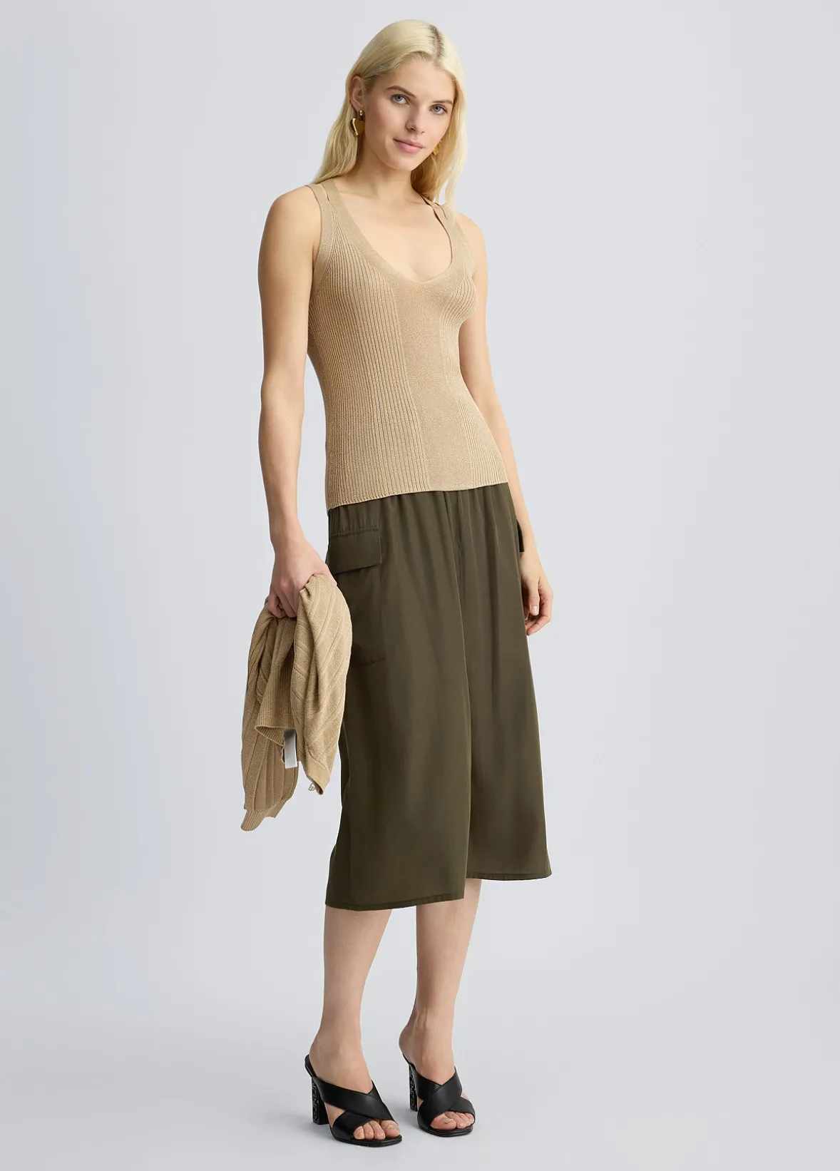 Top in maglia lurex®