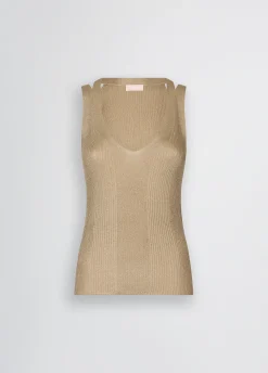 Top in maglia lurex®