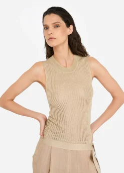 Top in maglia lurex®