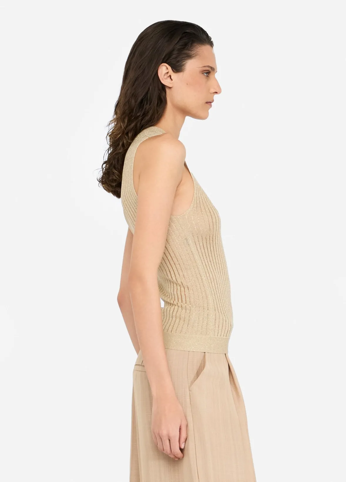 Top in maglia lurex®