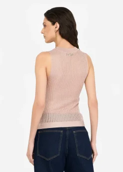 Top in maglia lurex®