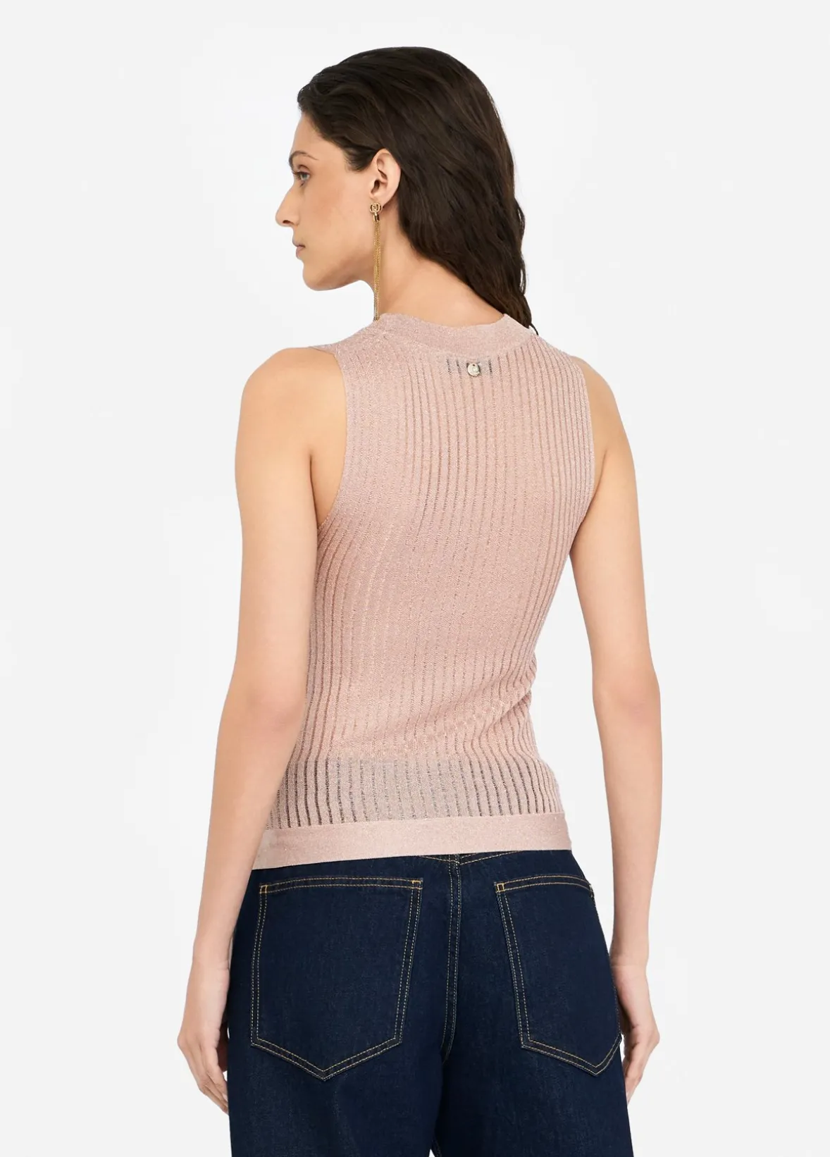Top in maglia lurex®