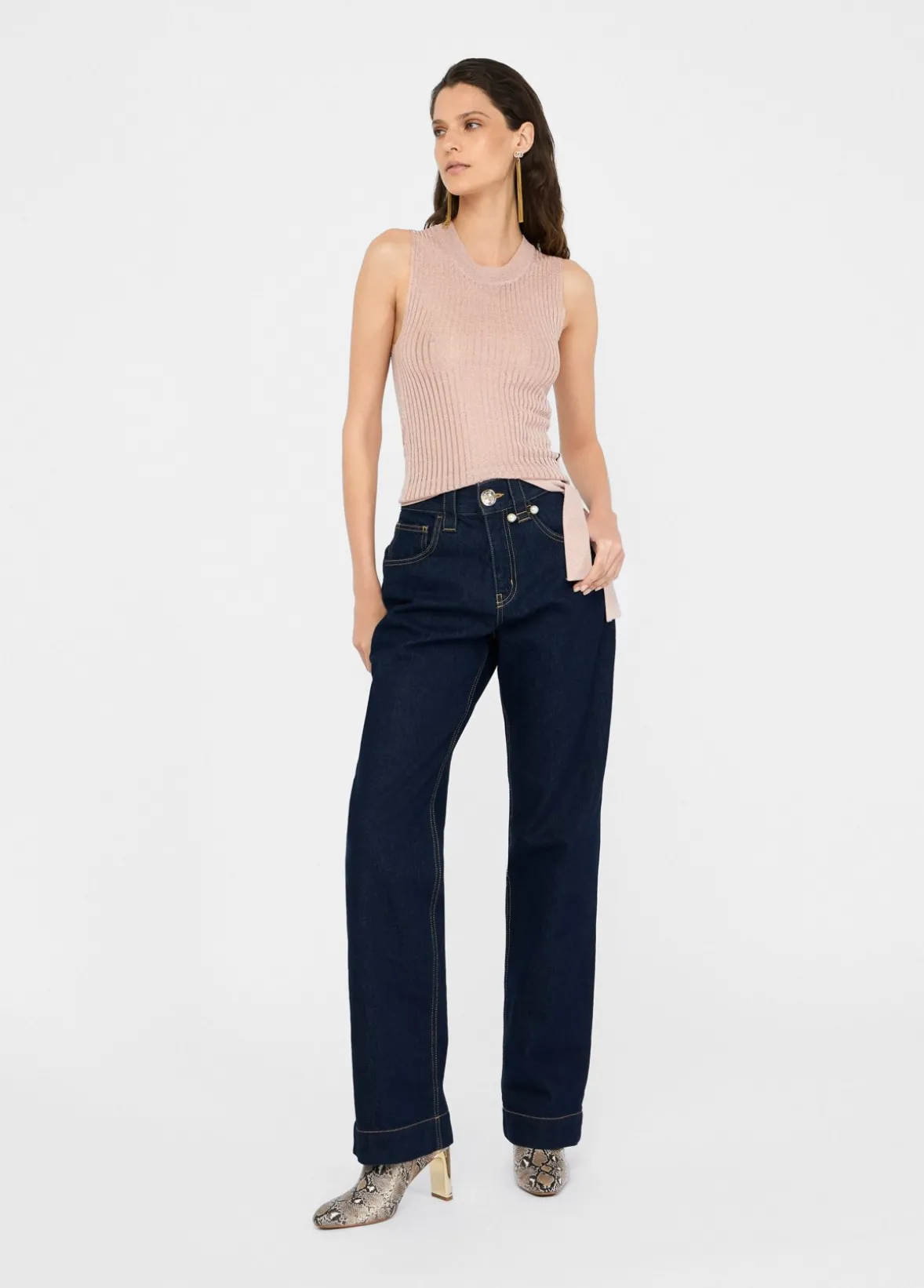 Top in maglia lurex®