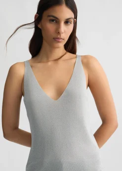 Top in maglia lurex®