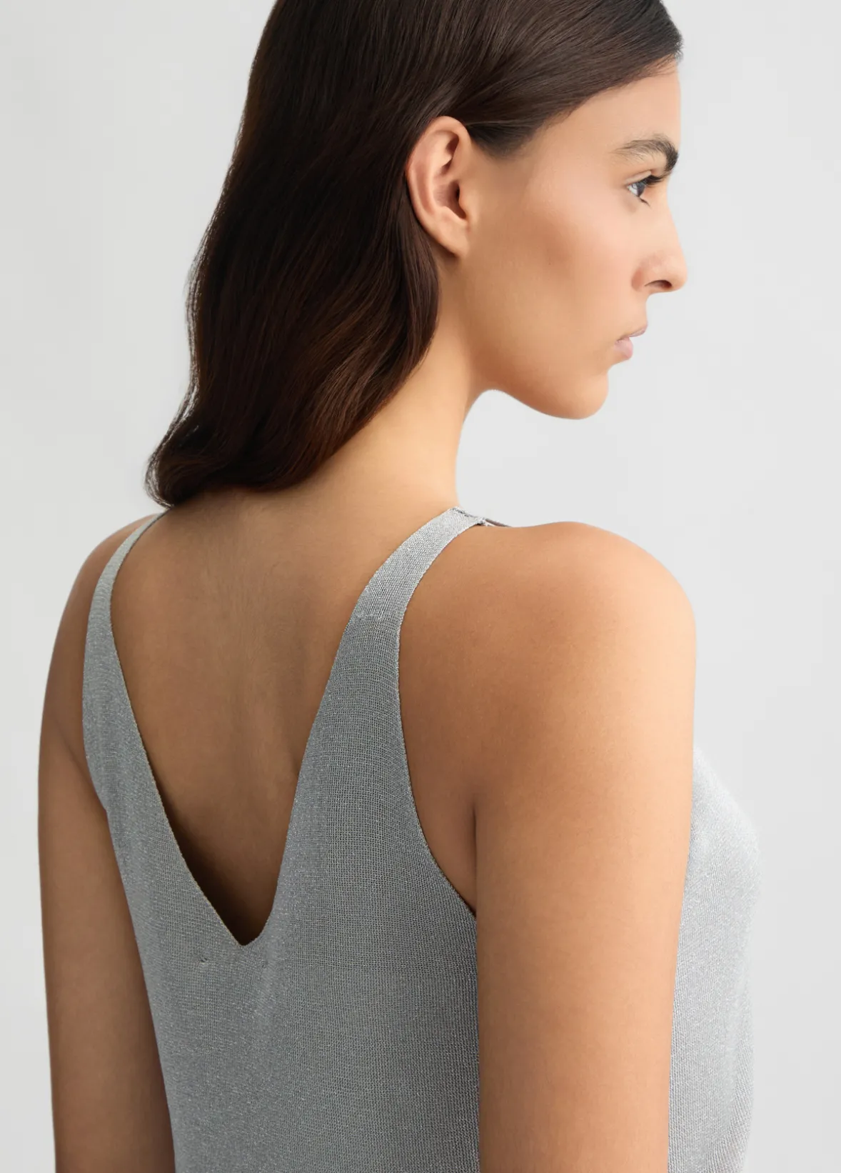 Top in maglia lurex®