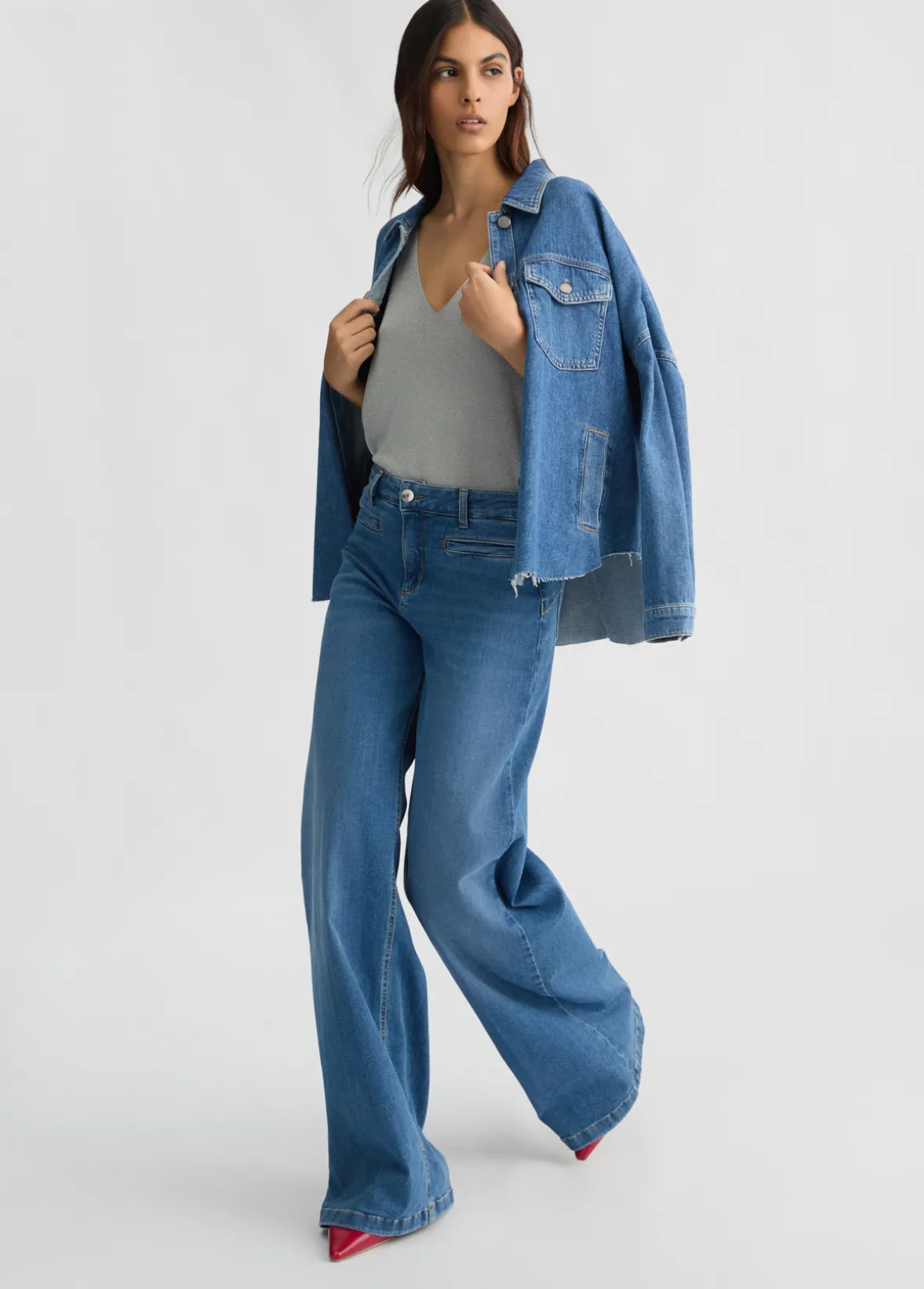 Top in maglia lurex®