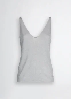Top in maglia lurex®