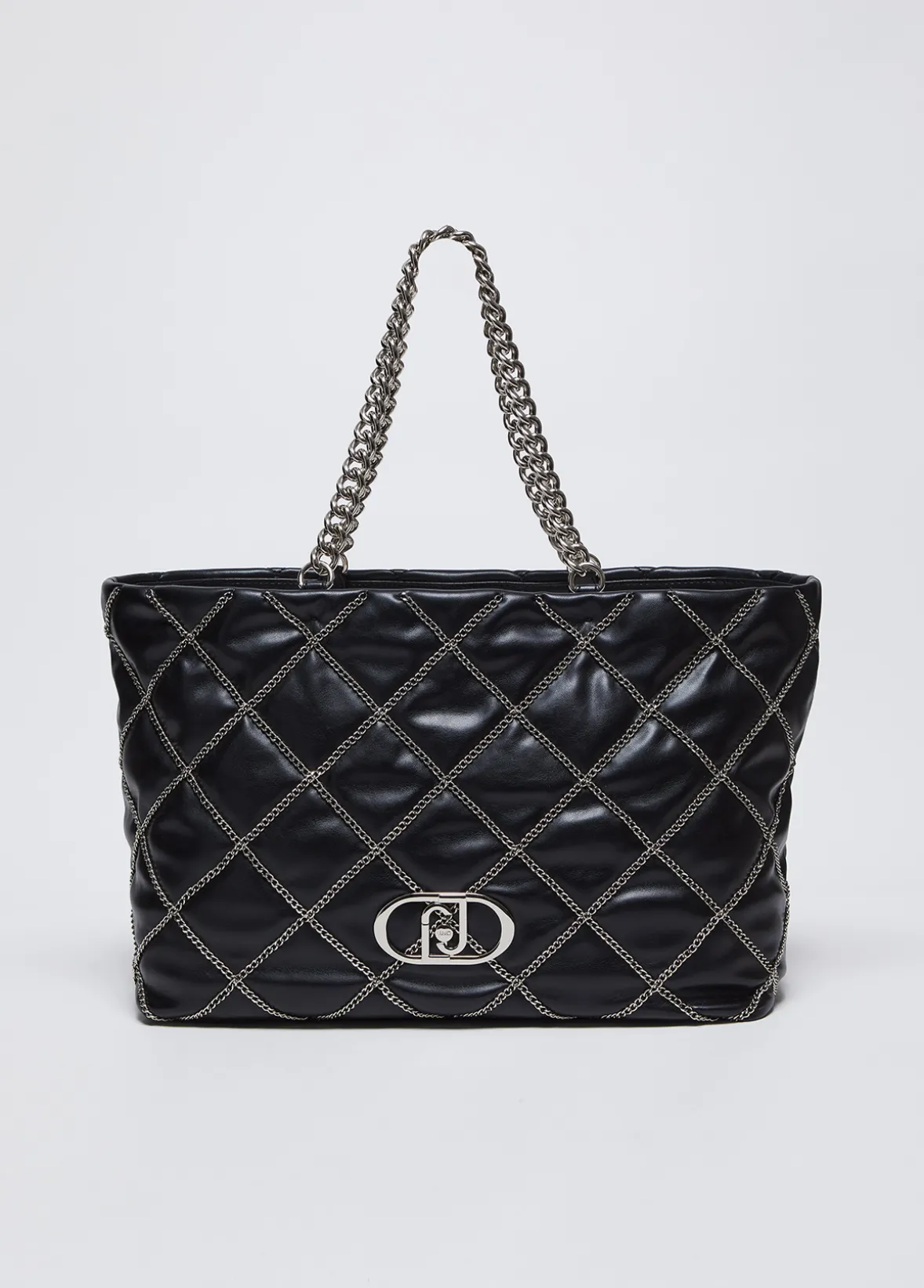 Tote bag LaPuffy grande con catene