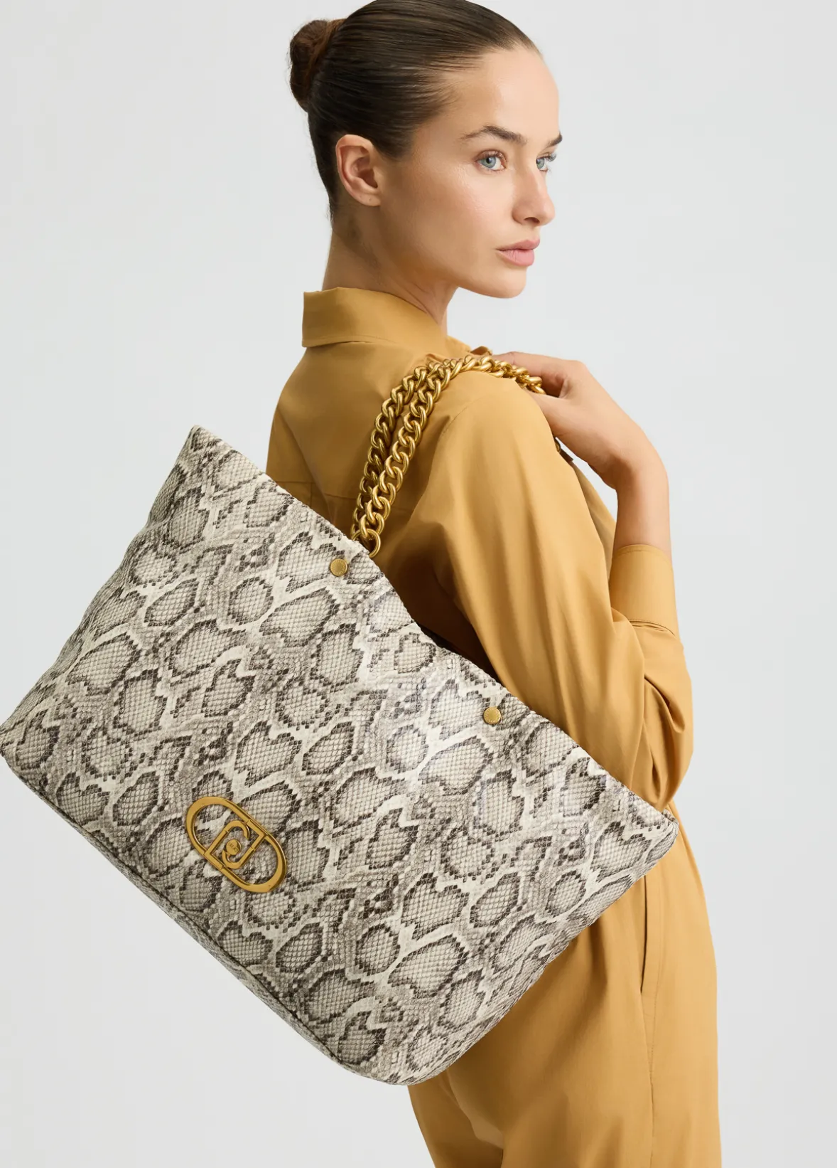 Tote bag LaPuffy grande pitonata