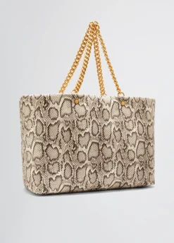Tote bag LaPuffy grande pitonata