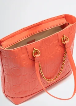 Tote bag media con catena decorativa