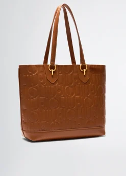 Tote bag media con catena decorativa