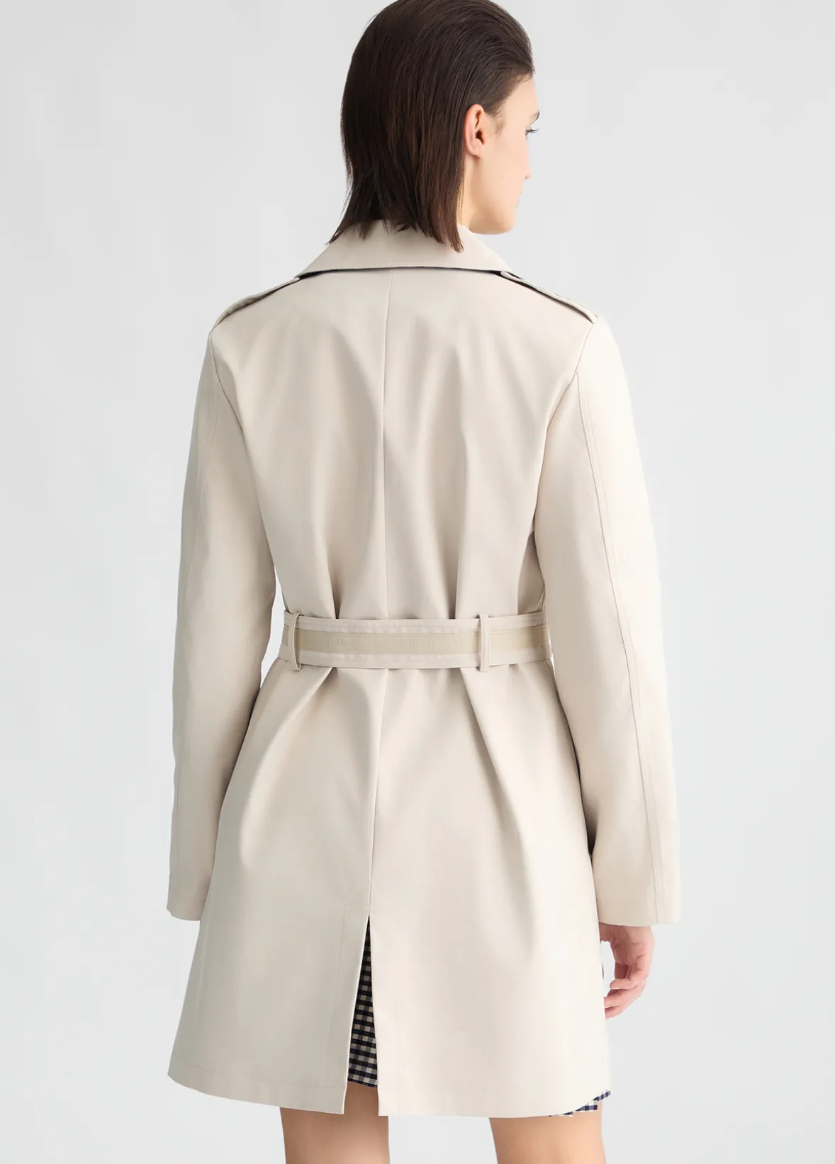 Trench con cintura