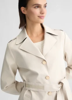 Trench con cintura