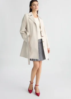 Trench con cintura