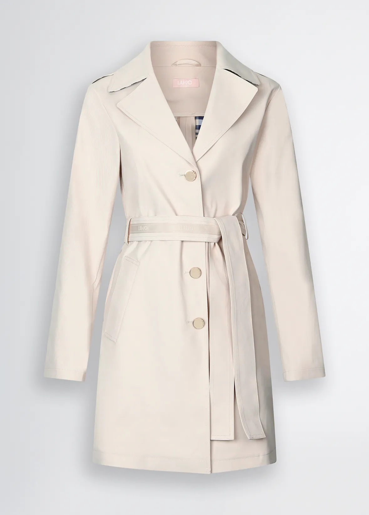 Trench con cintura