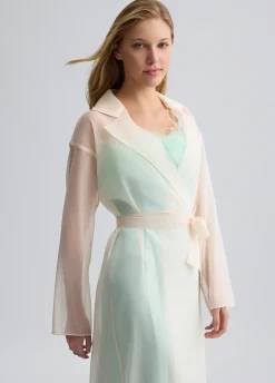 Trench in organza
