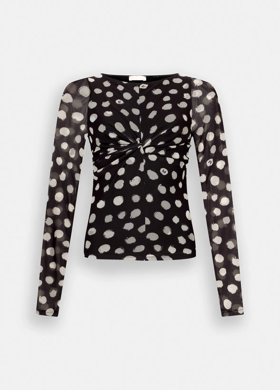 T-shirt a pois