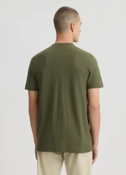 T-shirt con bottoni