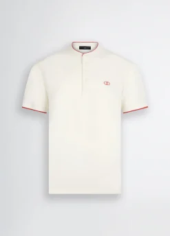 T-shirt con bottoni