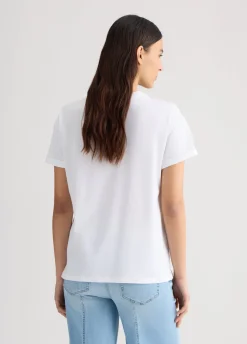 T-shirt con foulard
