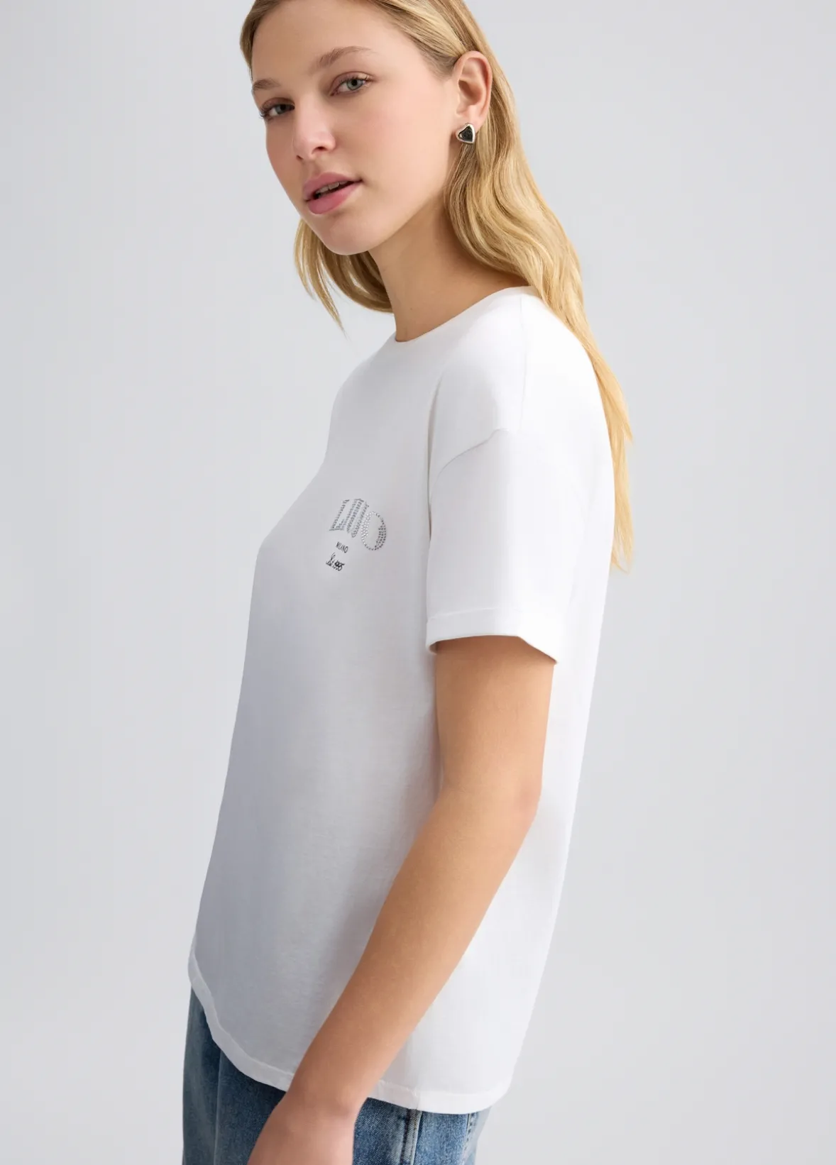 T-shirt con logo