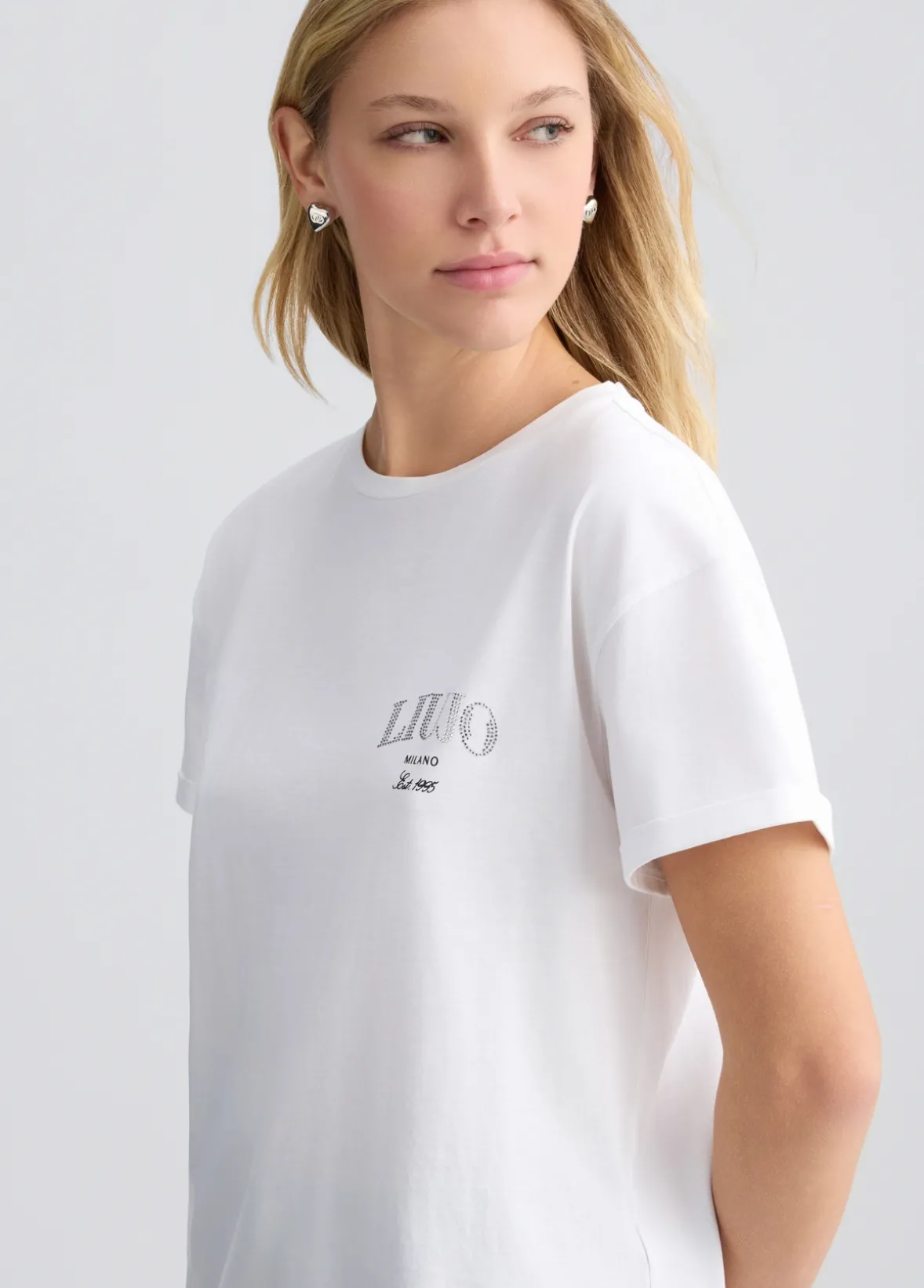 T-shirt con logo