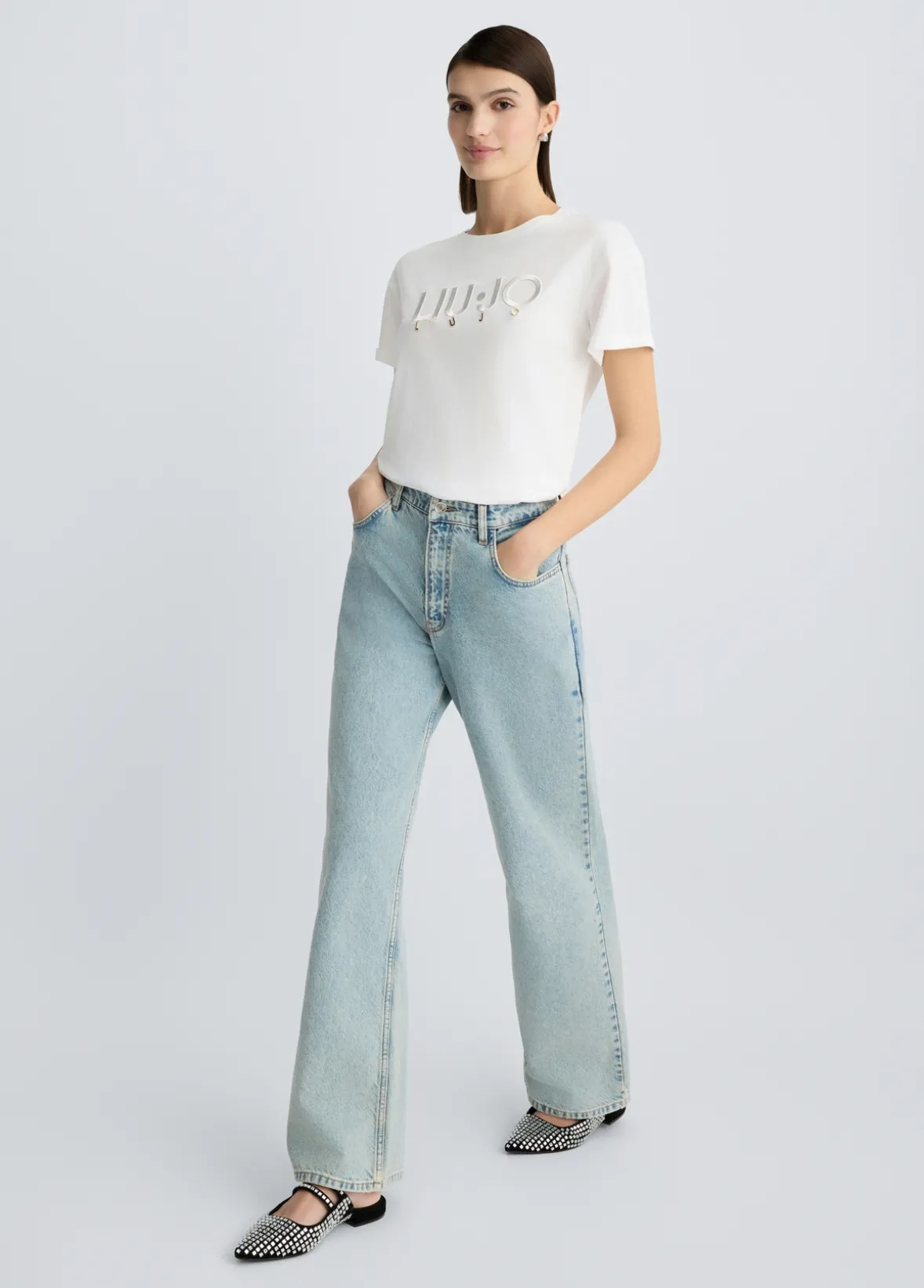 T-shirt con logo