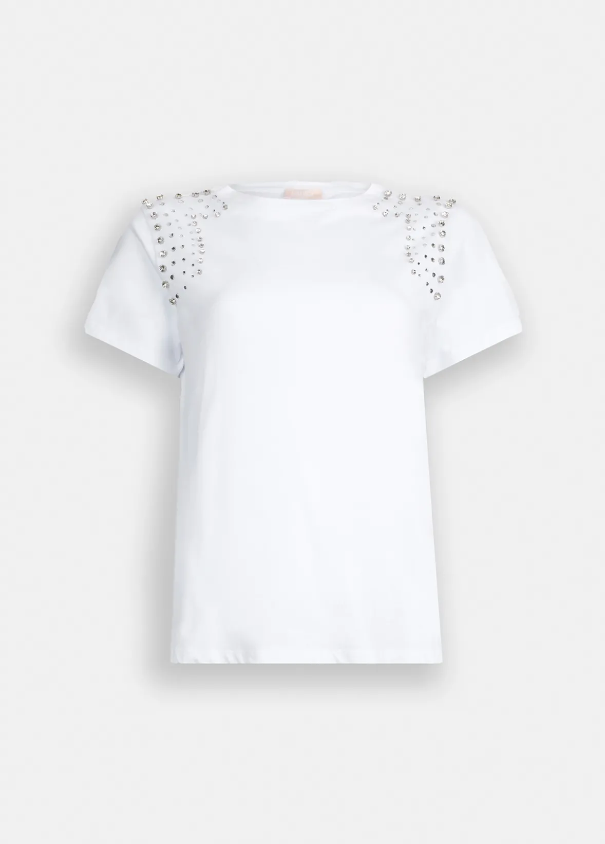 T-shirt con ricami gioiello