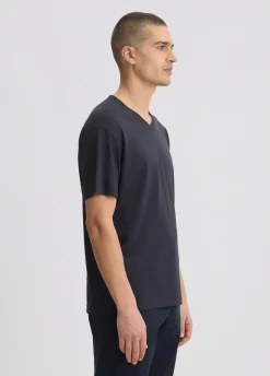T-shirt con scollo a V