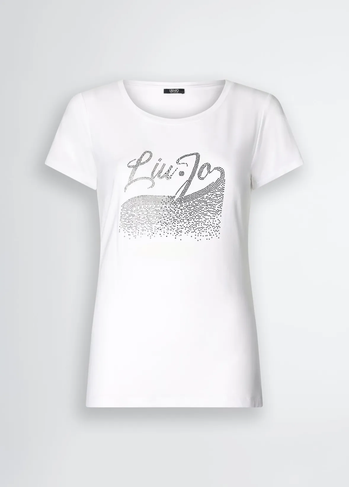 T-shirt con strass
