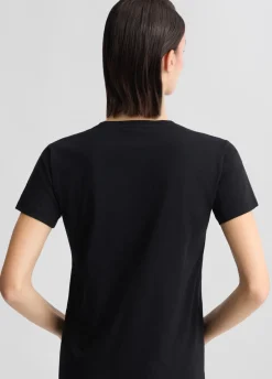 T-shirt con strass