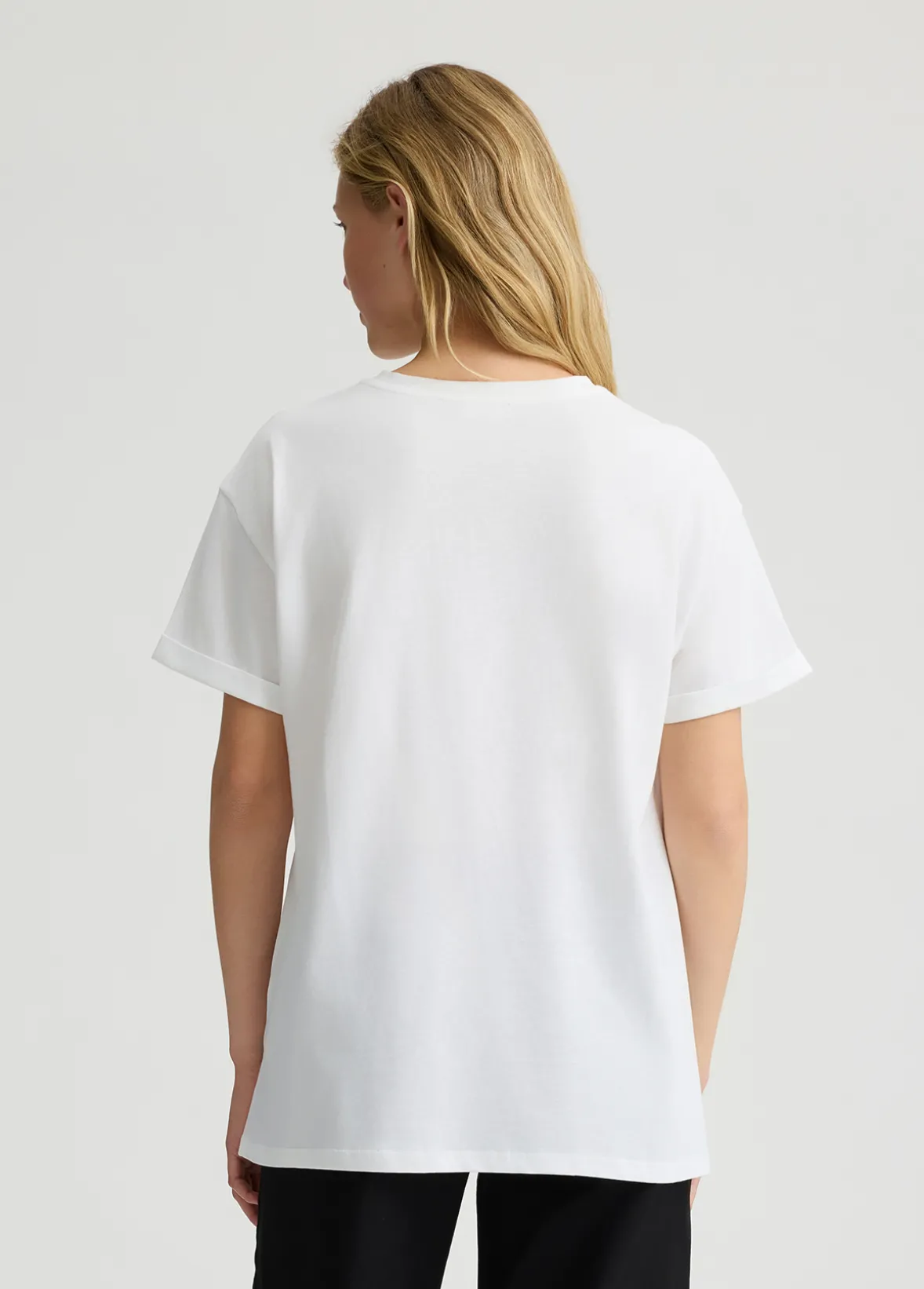 T-shirt con strass