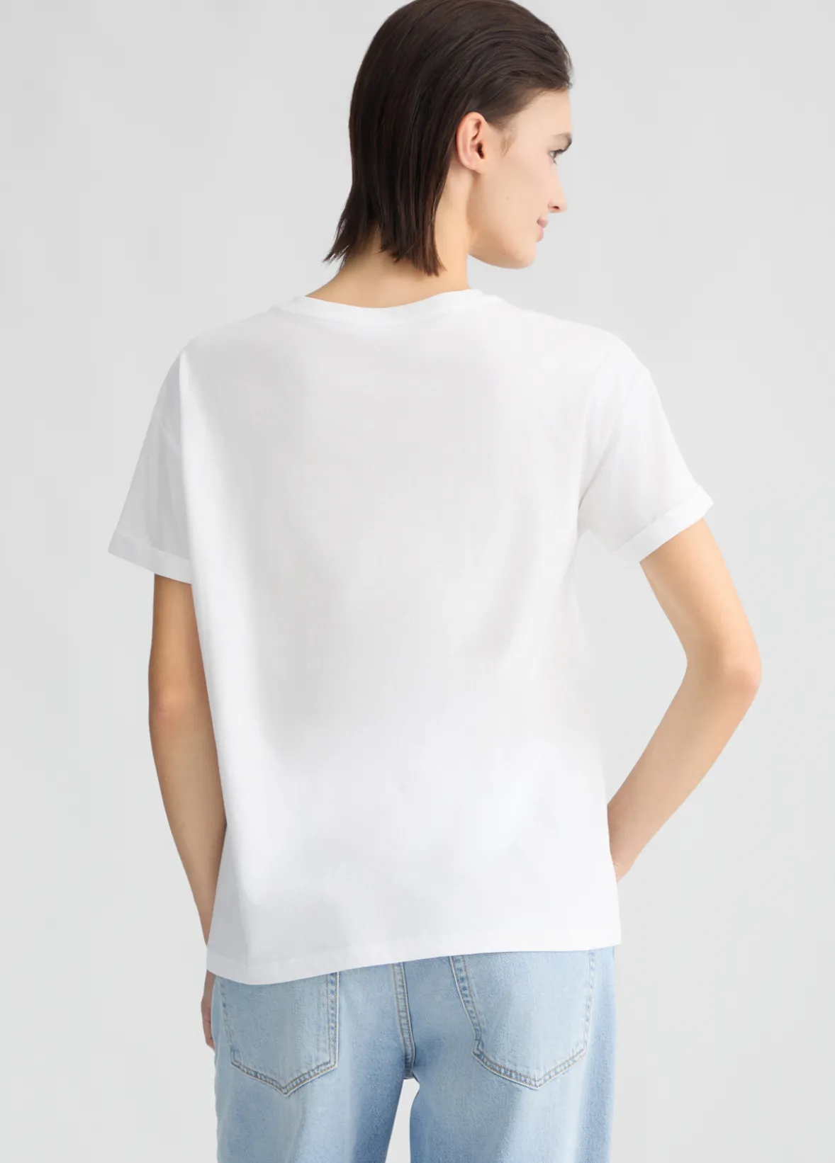 T-shirt con taschino
