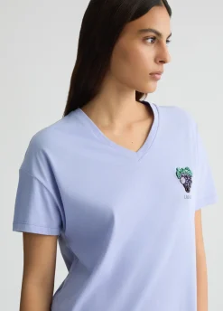 T-shirt con uva