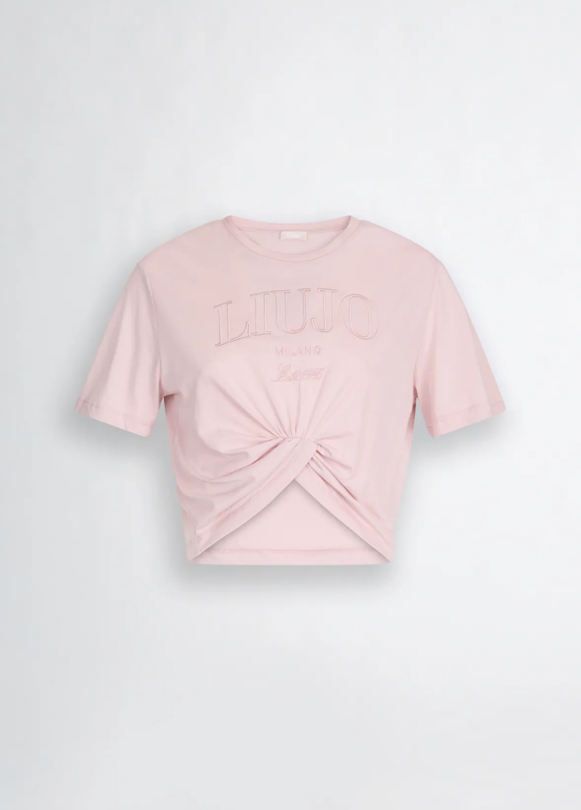 T-shirt in cotone con logo