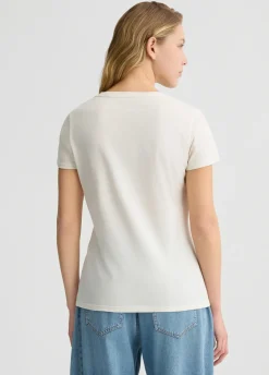 T-shirt in cotone con logo