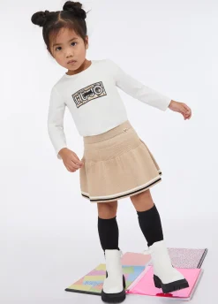 T-shirt in cotone con logo