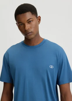 T-shirt in cotone con logo