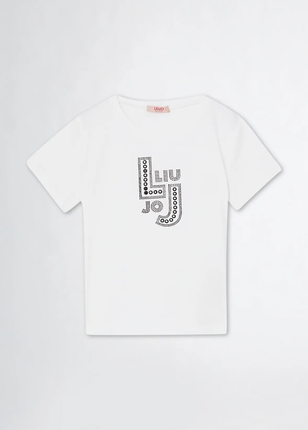 T-shirt in cotone con logo