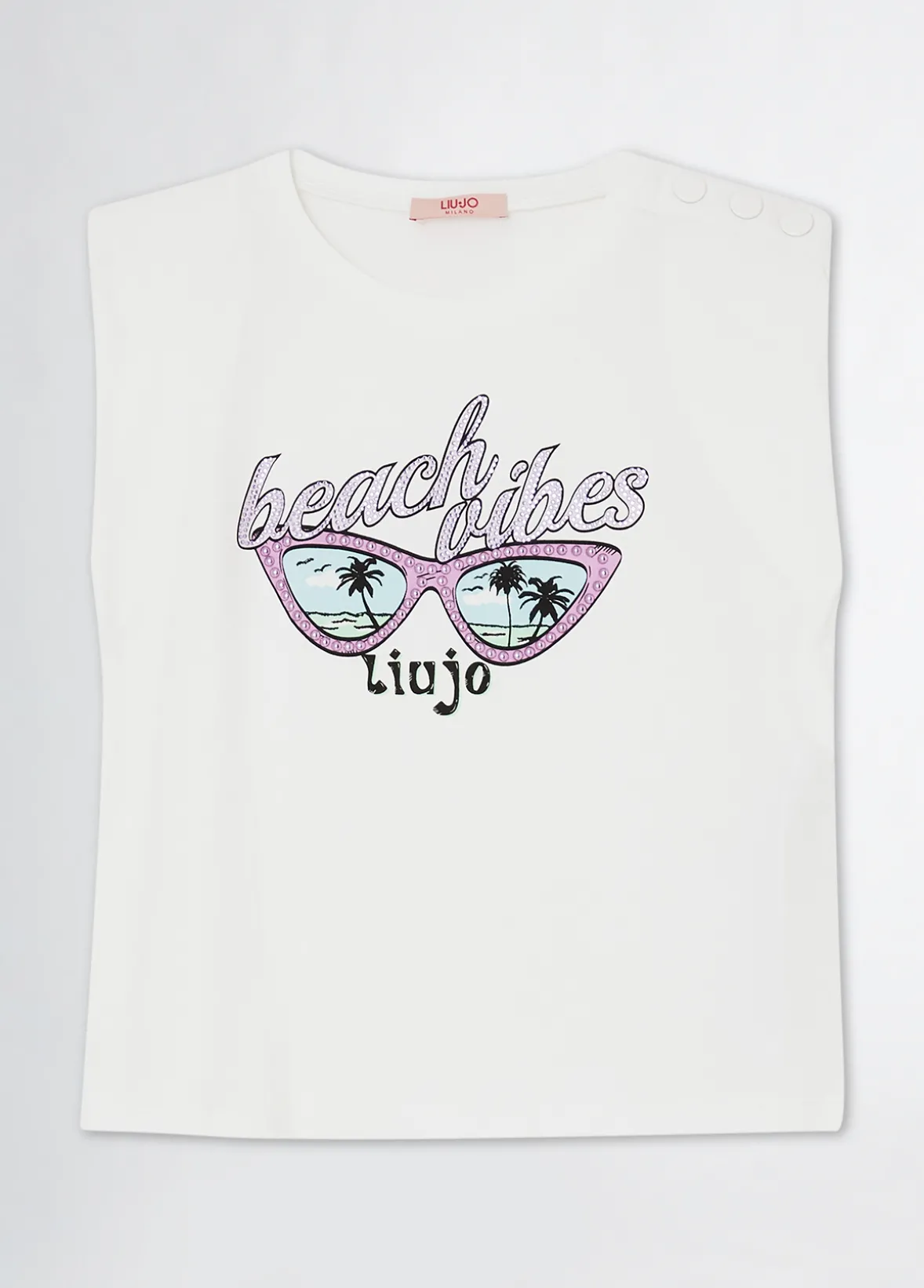 T-shirt in cotone con stampa