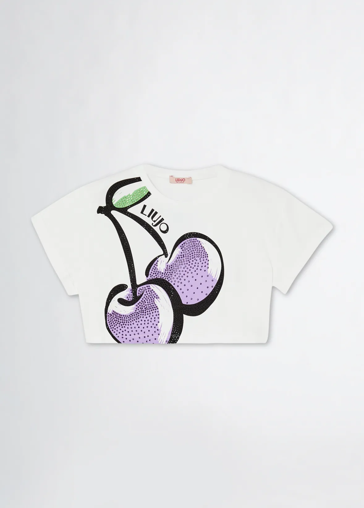 T-shirt in cotone con stampa