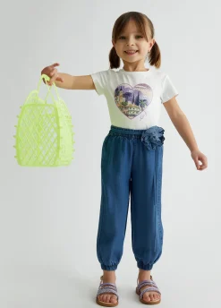 T-shirt in cotone con stampa