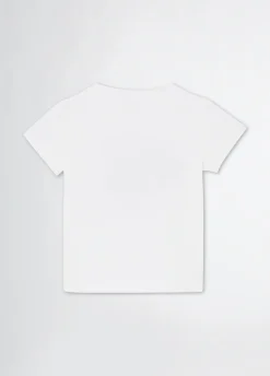 T-shirt in cotone con stampa