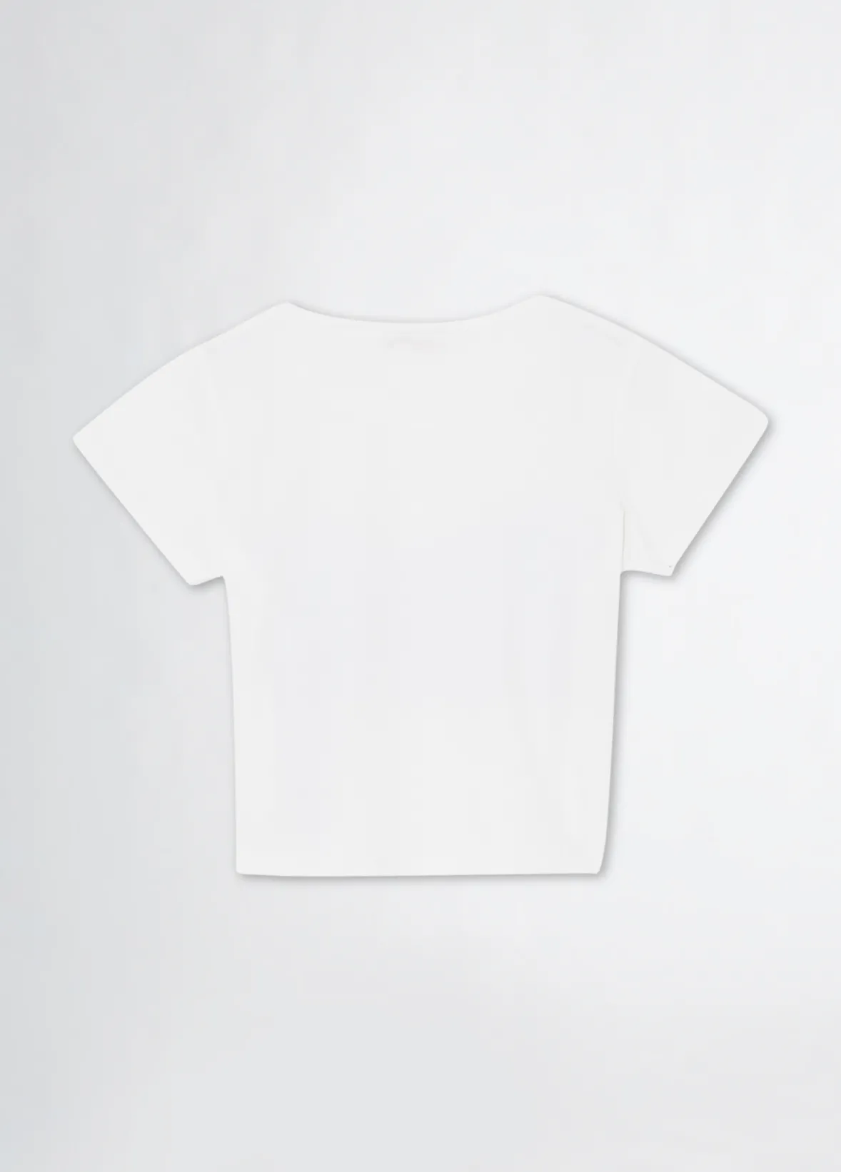 T-shirt in cotone con strass