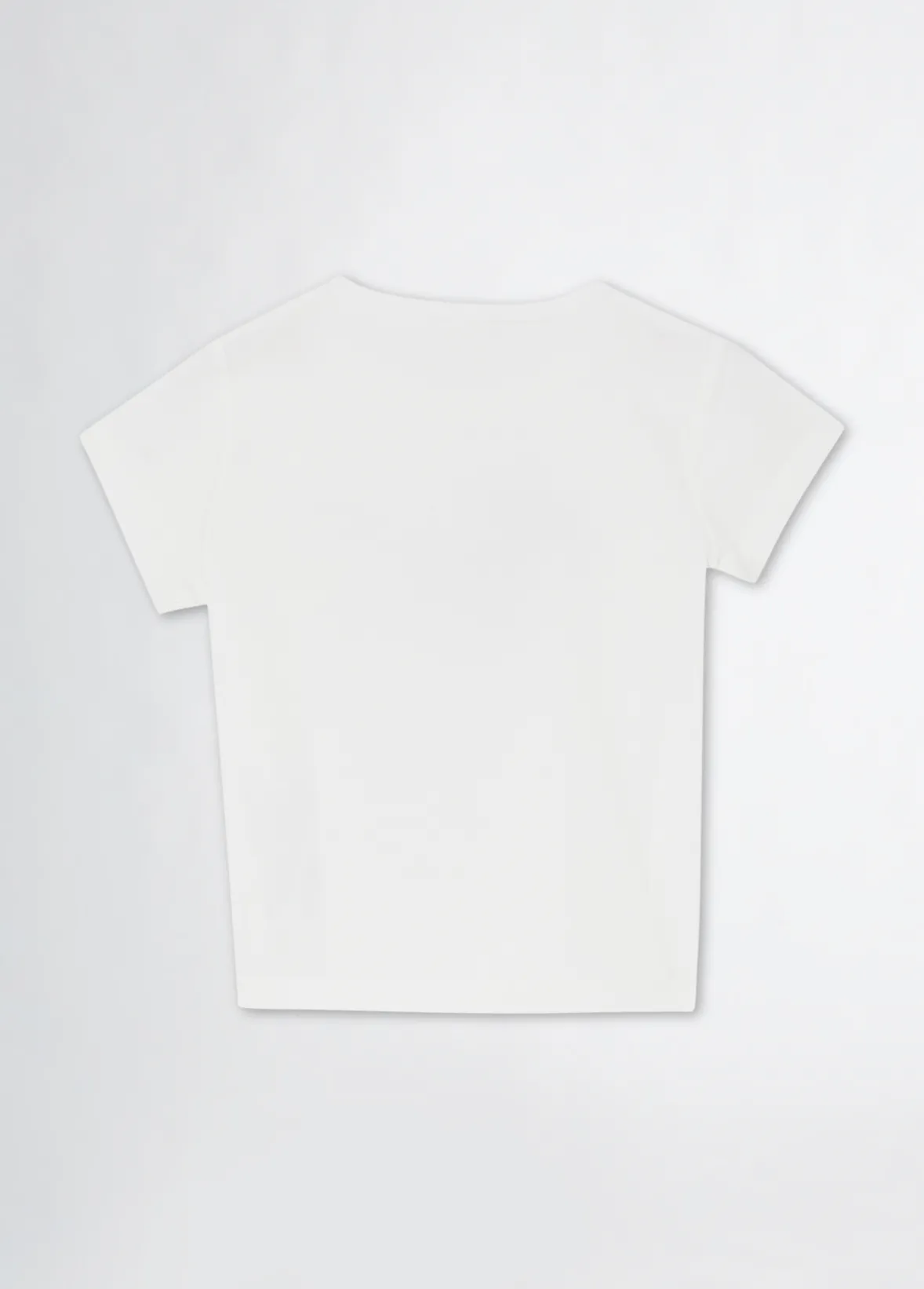 T-shirt in cotone con strass