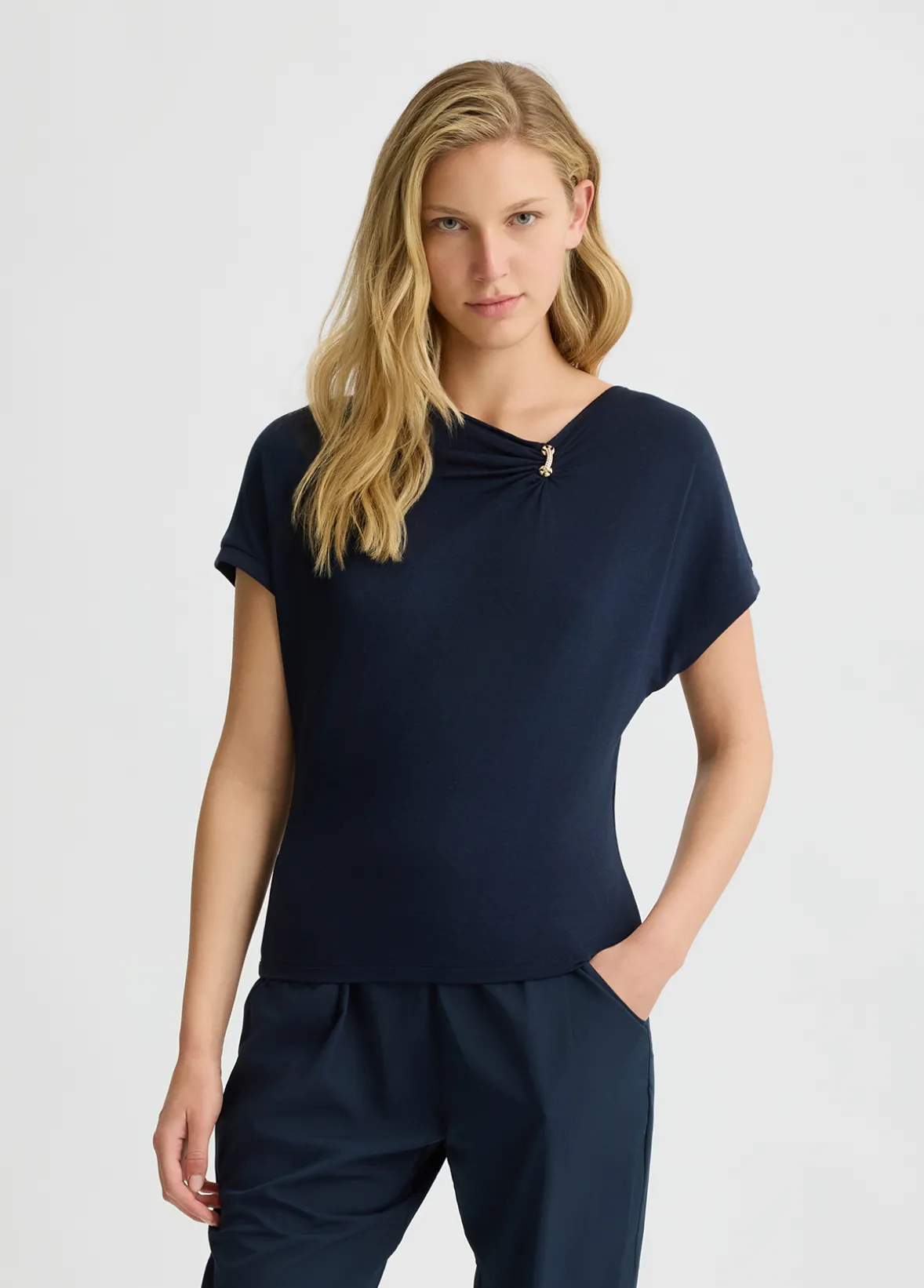 T-shirt in jersey di cotone