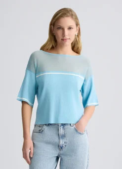 T-shirt in maglia